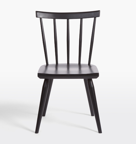 Weatherby Black Ash Side Chair - Image 1