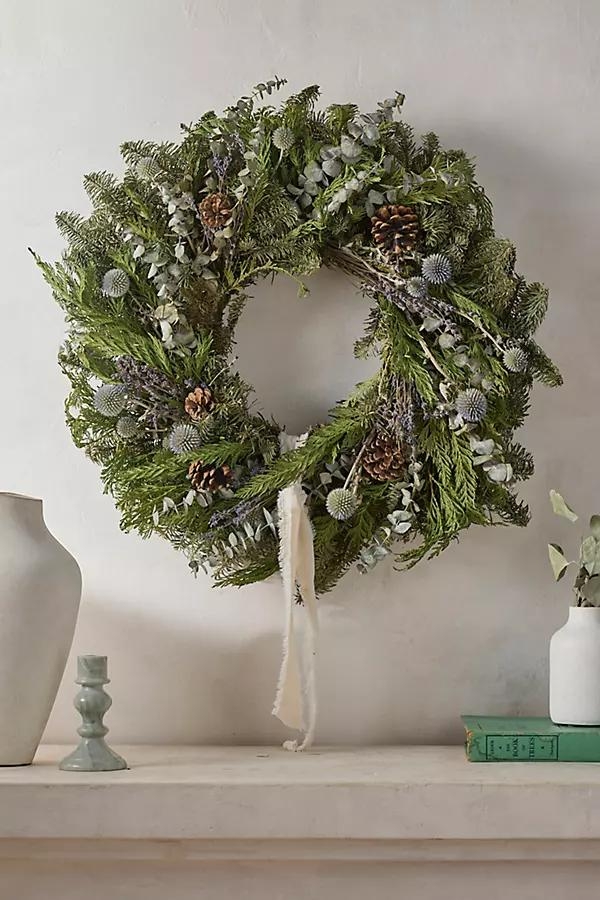 Fresh Evergreen, Lavender + Eucalyptus Wreath - Image 0