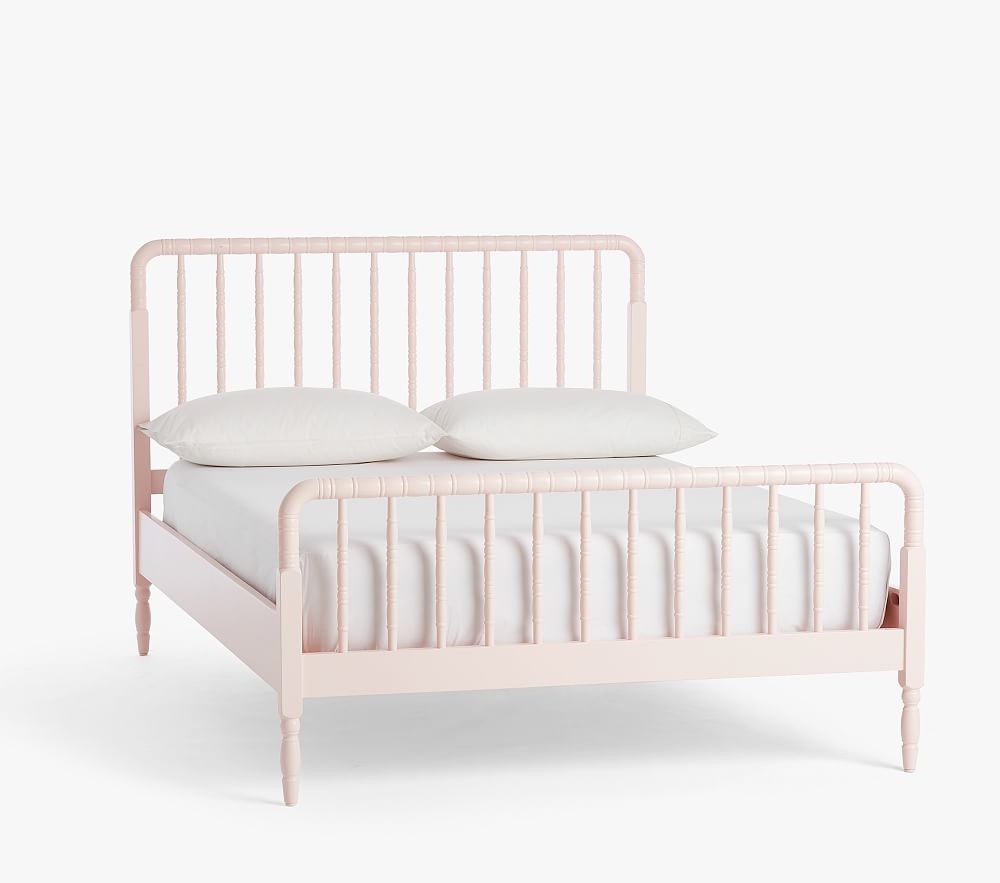 Elsie Bed, Full, Blush Pink, In-Home Delivery - Image 0