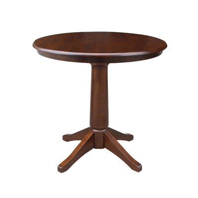 Gilberton Rubberwood Solid Wood Dining Table - Image 0