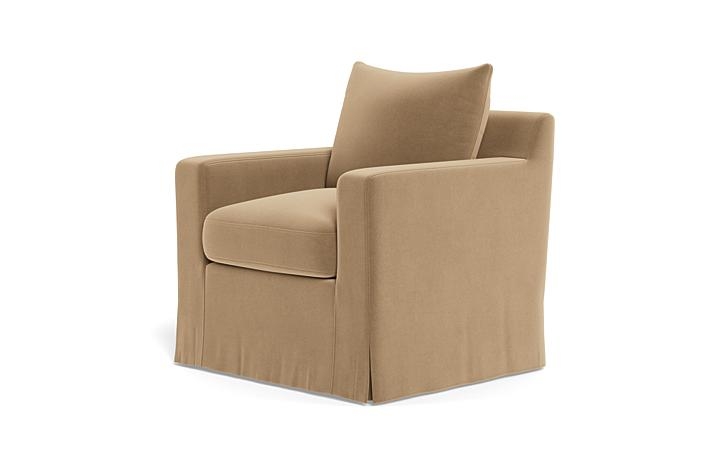 Sloan Slipcovered Petite Chair - Image 2