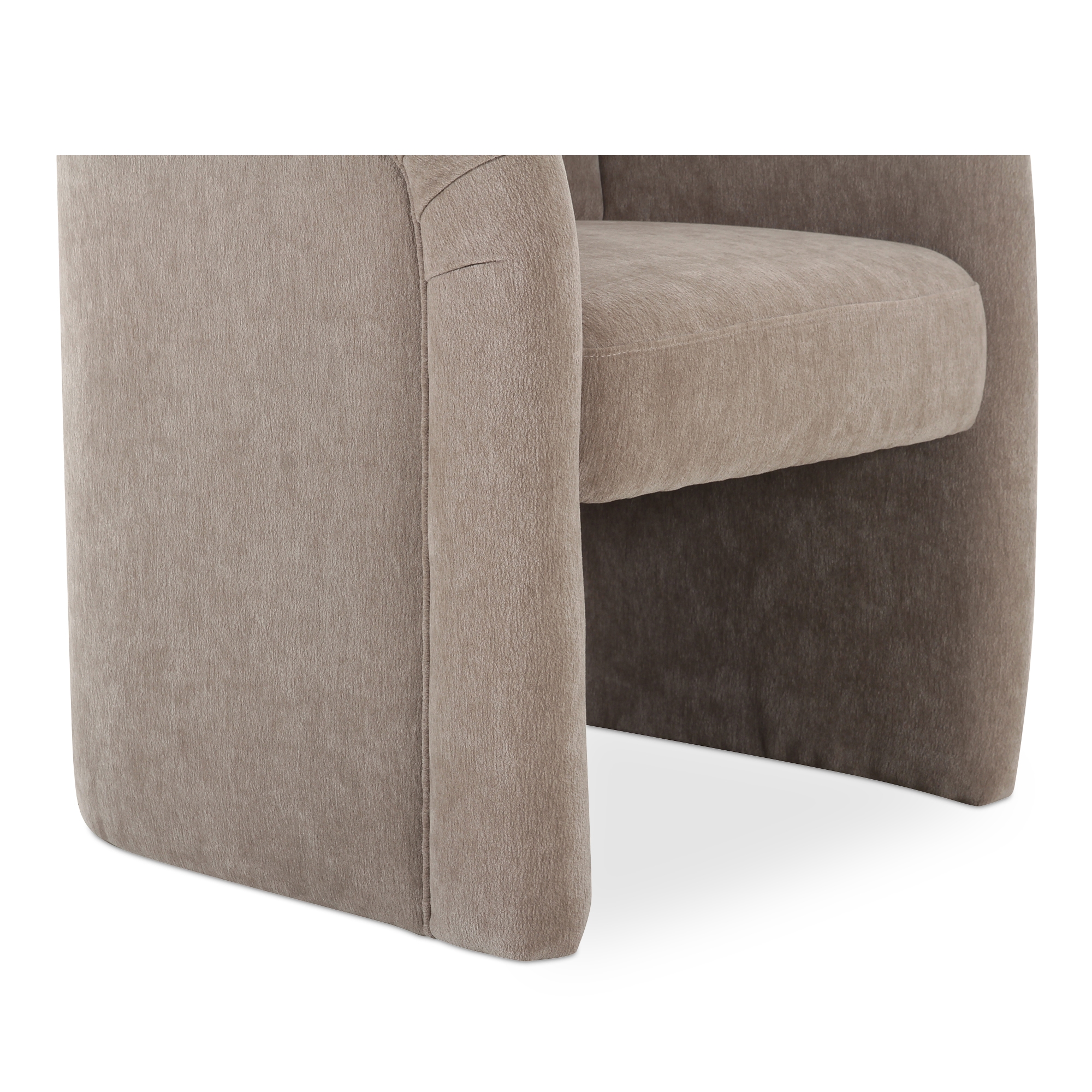 Mesto Rolling Dining Chair Taupe - Image 6