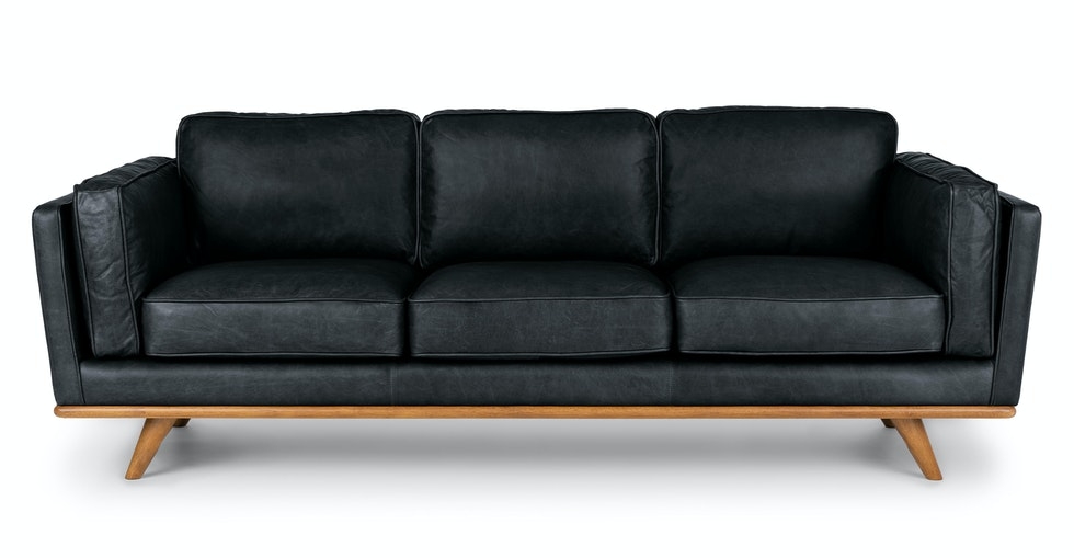 Timber Charme Black Sofa - Image 0