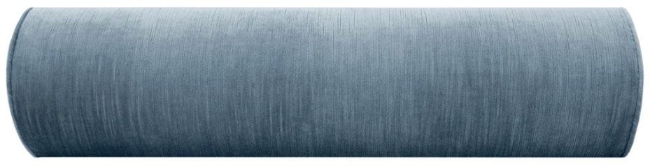 THE BOLSTER :: STRIE VELVET // CHAMBRAY - Sample 4" X 4" - Image 1
