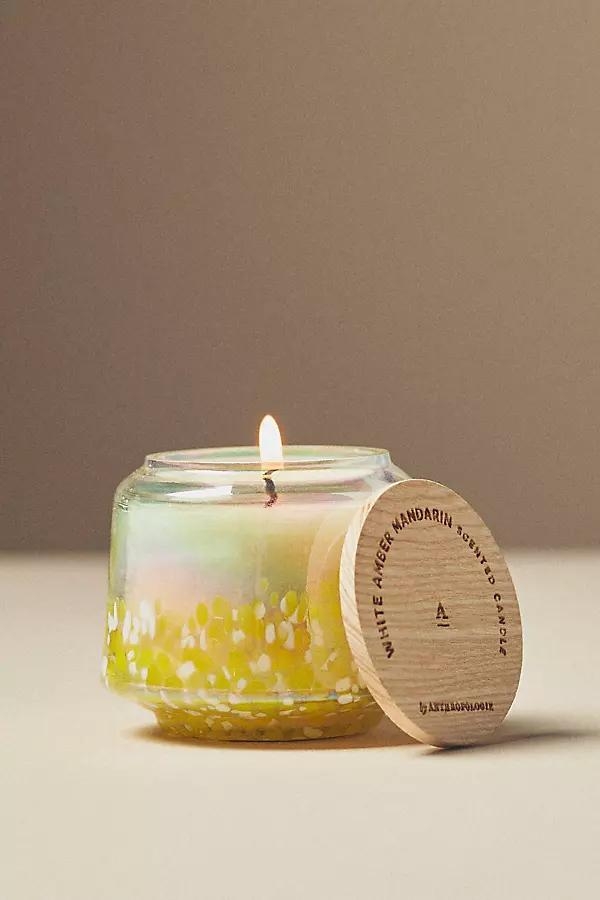 The Gather Candle by Anthropologie: White Amber Mandarin Mini Edition - Image 0