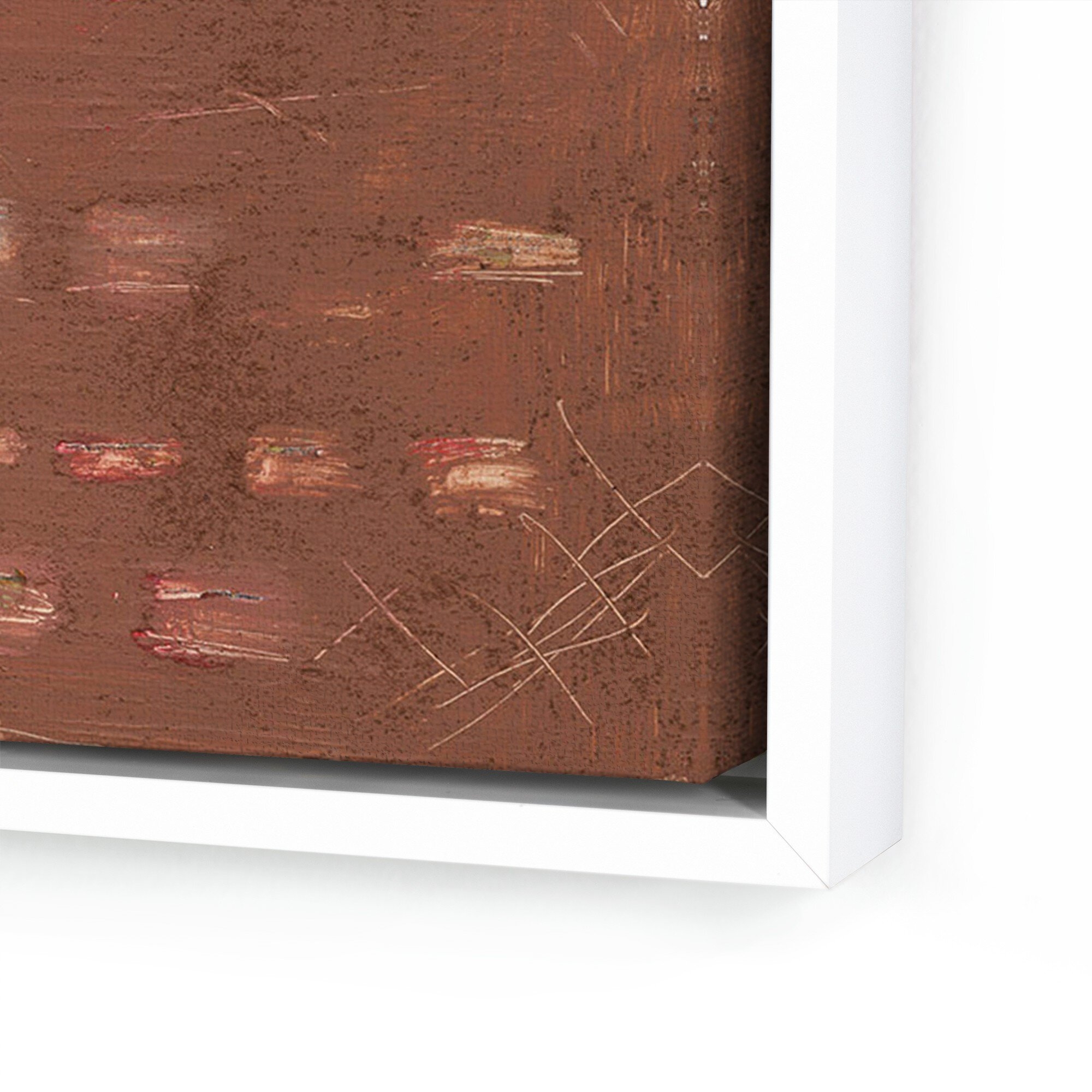 Cinnamon Kiss by Jamie Beckwith - White Maple Floater - Image 1