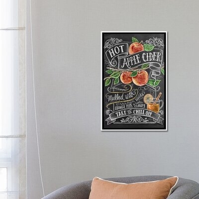 Hot Apple Cider Recipe by Lily & Val - Textual Art Print - Image 0