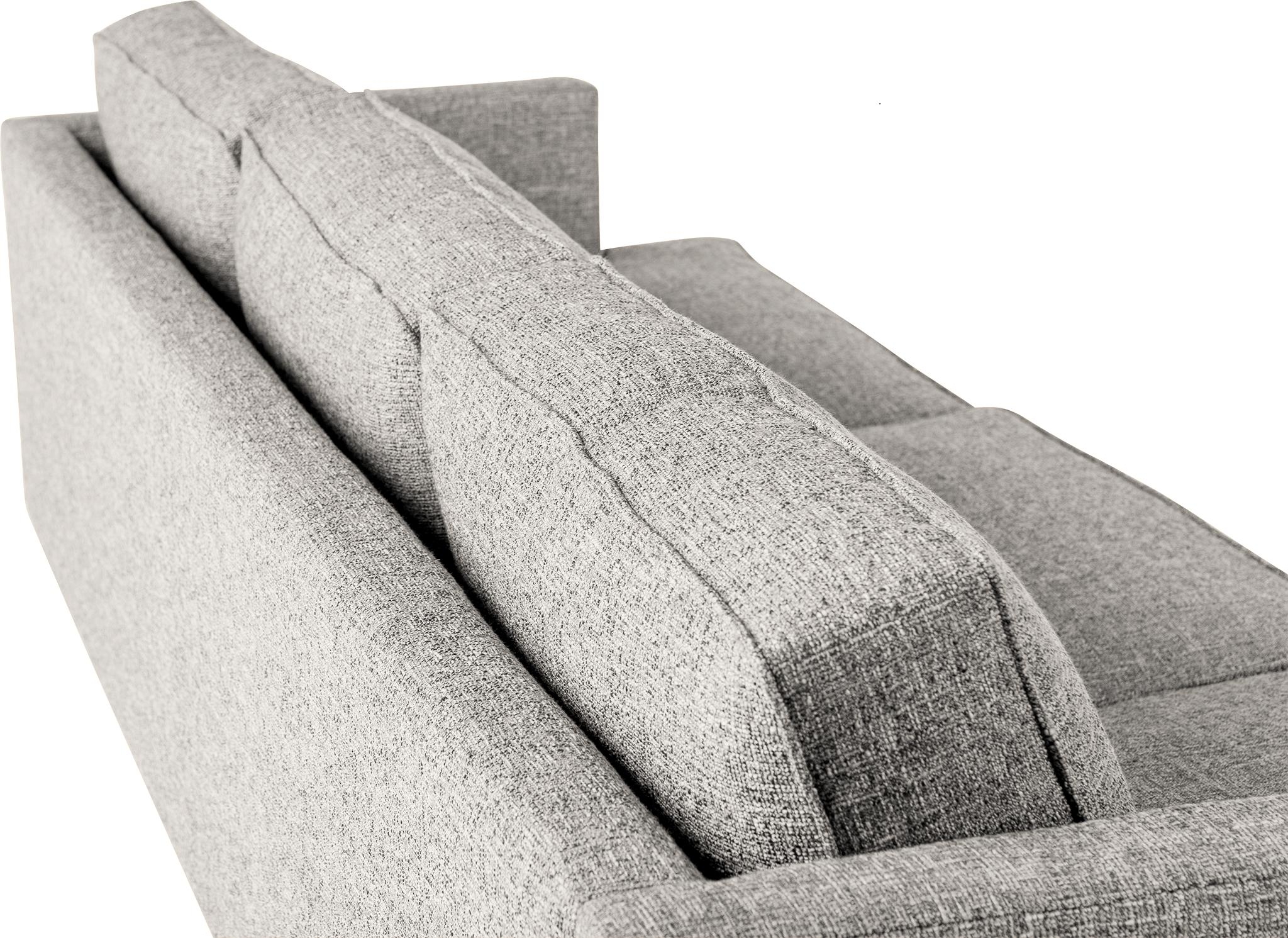 Beige/White Preston Mid Century Modern Grand Sofa - Merit Dove - Mocha - Image 4