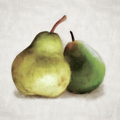 Pair Of Pears - Wrapped Canvas Painting Print - Image 0