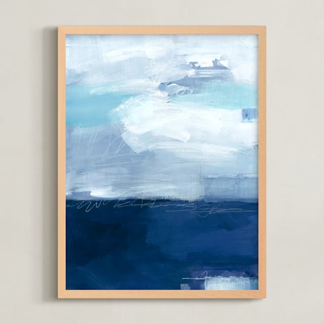 Weight Of Indigo Water Limited Edition Fine Art Print 2 - Image 0