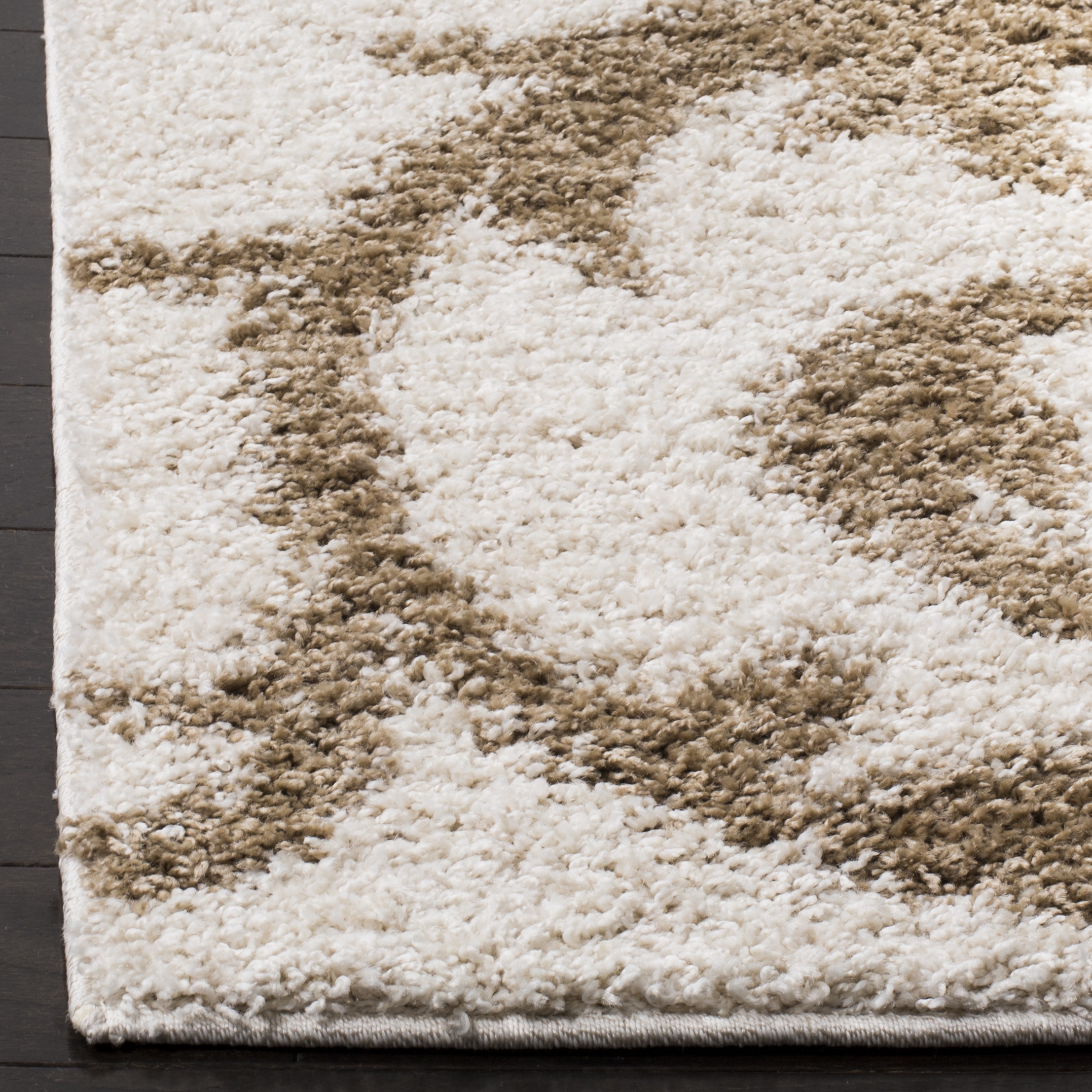 Arlo Home Woven Area Rug, SG167H, Ivory/Beige,  6' 7" X 6' 7" Square - Image 1