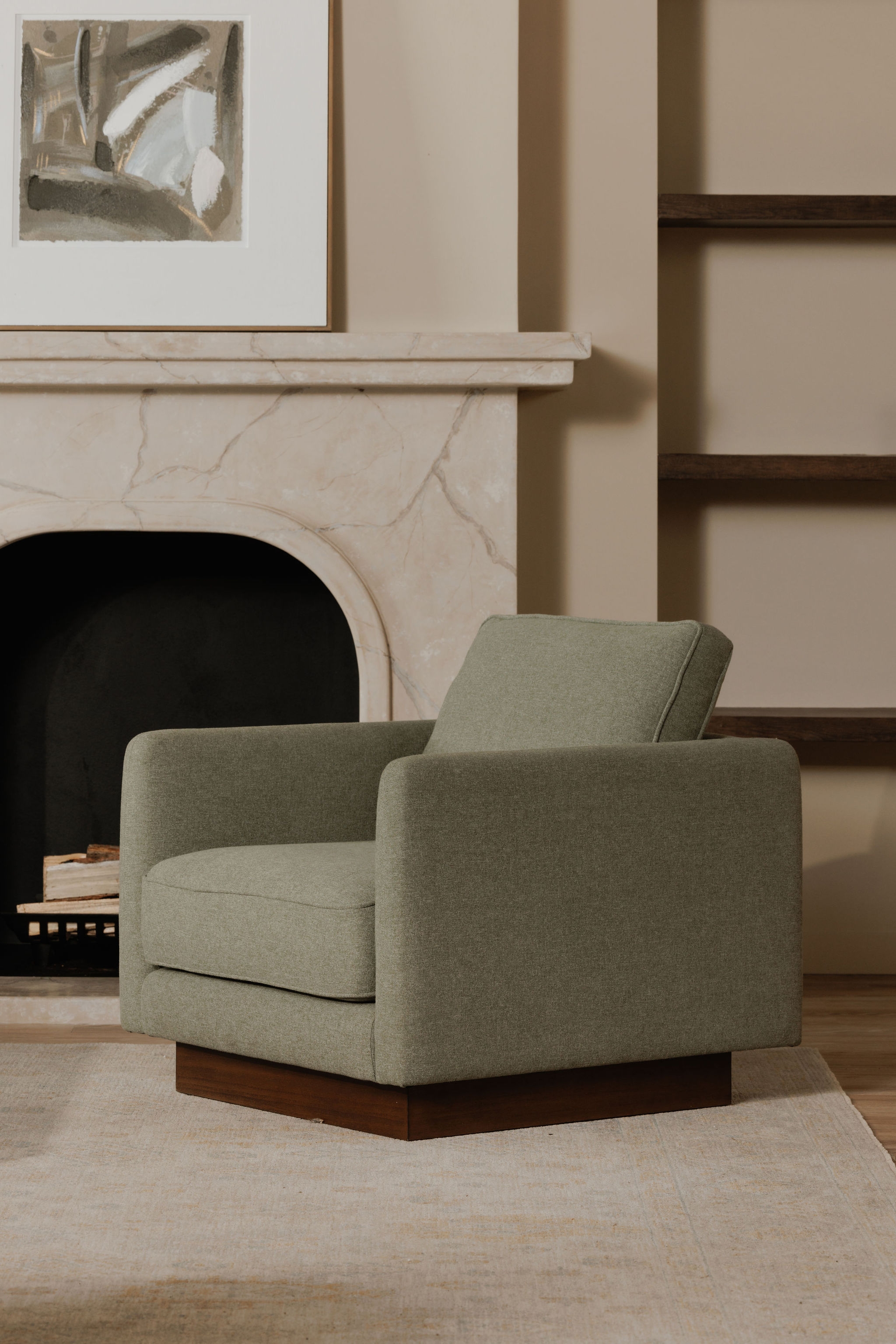 Vernon Accent Chair Sage - Image 6