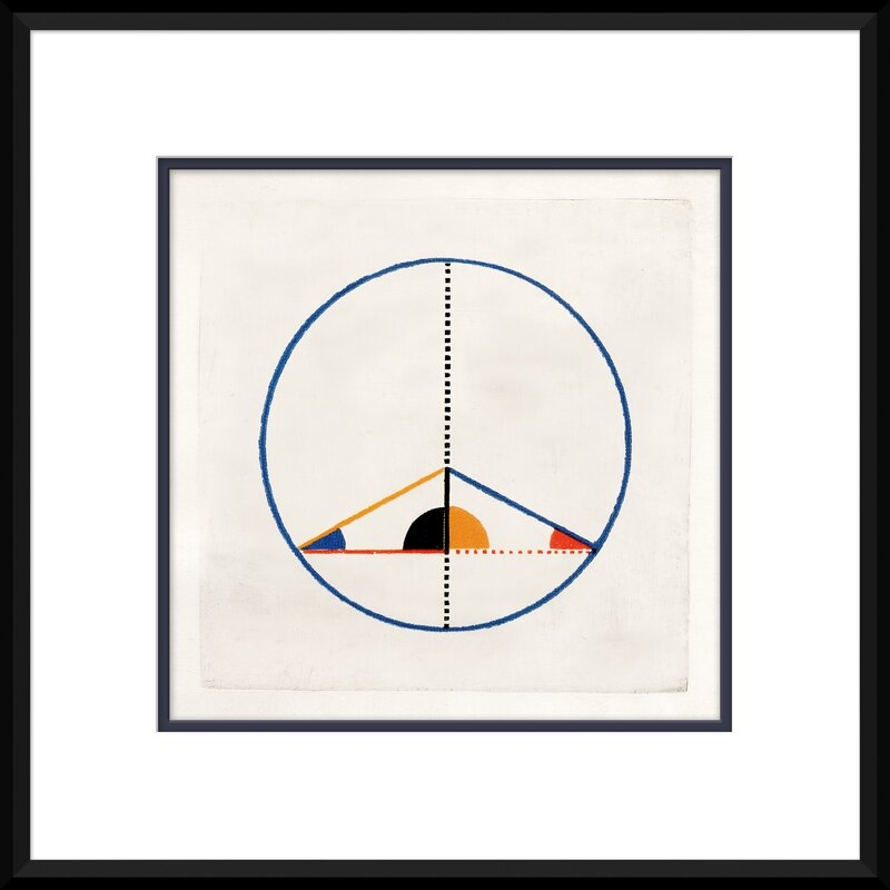 Soicher Marin Euclid's Geometry Series - Picture Frame Painting Print on Paper - Image 0