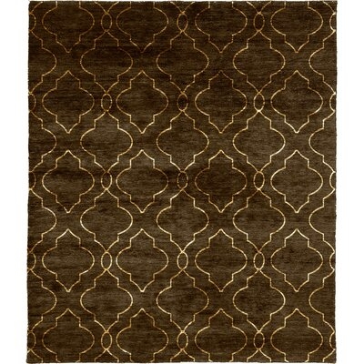 One-of-a-Kind Kenbridge Hand-Knotted Traditional Style Brown 12' x 18' Wool Area Rug - Image 0