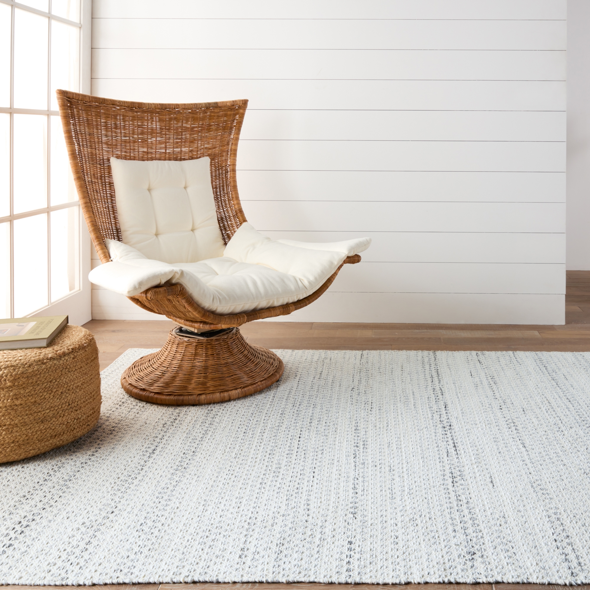 Eliza Indoor/ Outdoor Trellis Cream/ Gray Runner Rug (2'6"X8') - Image 6