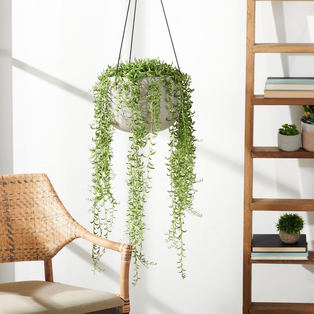 Rancer Planter - Light Grey - Safavieh - Image 1