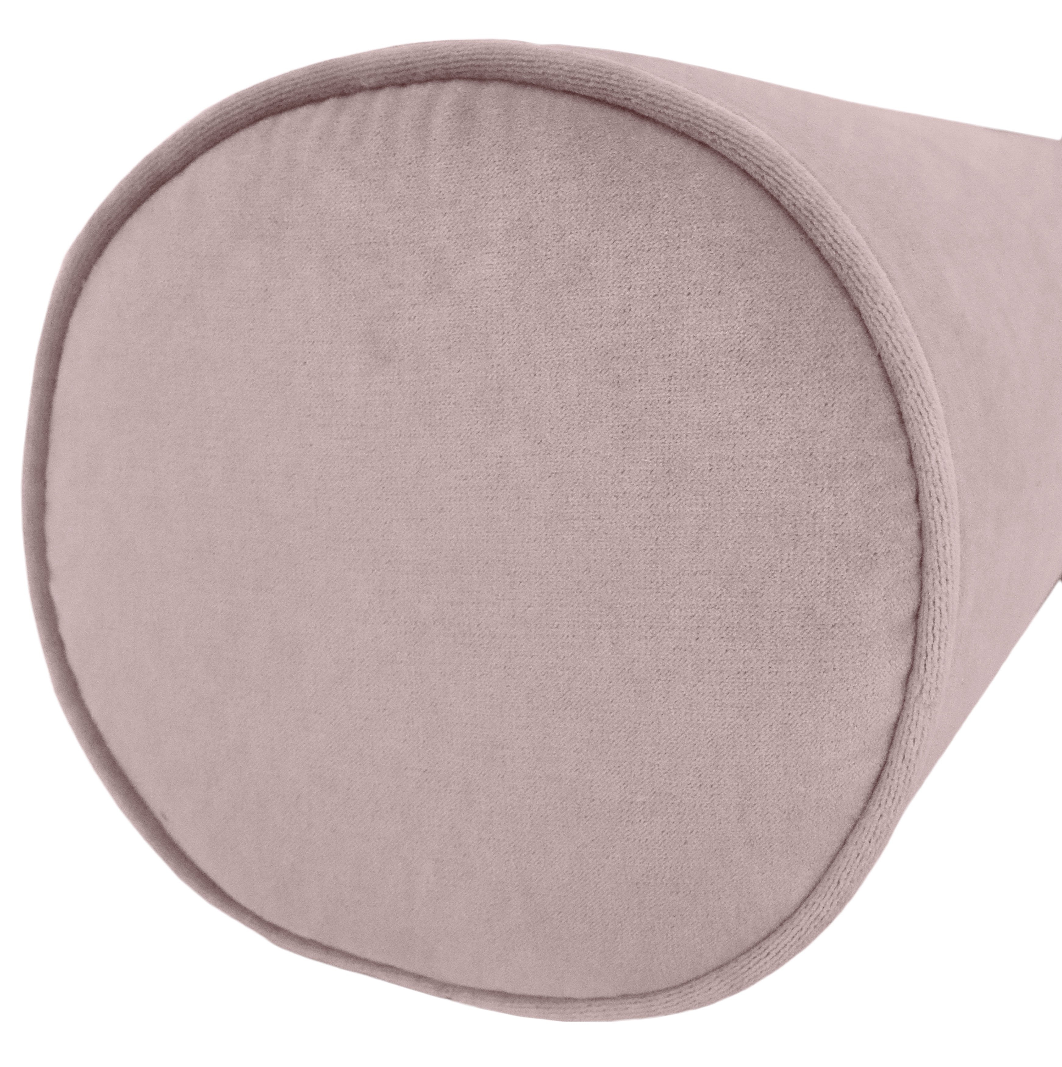 THE BOLSTER :: SOCIETY VELVET // SMOKEY LILAC - TWIN // 9" X 24" - Image 2