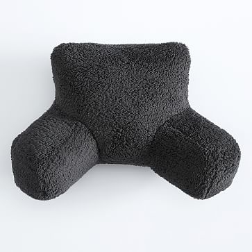 Cozy Lounge Around Pillow Cover, Dark Charcoal, WE Kids - Image 3