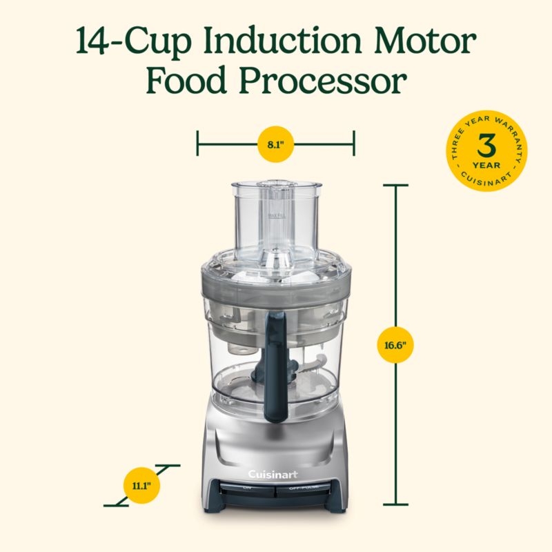 Cuisinart ® Stainless Steel Induction Motor 14-Cup Food Processor - Image 1