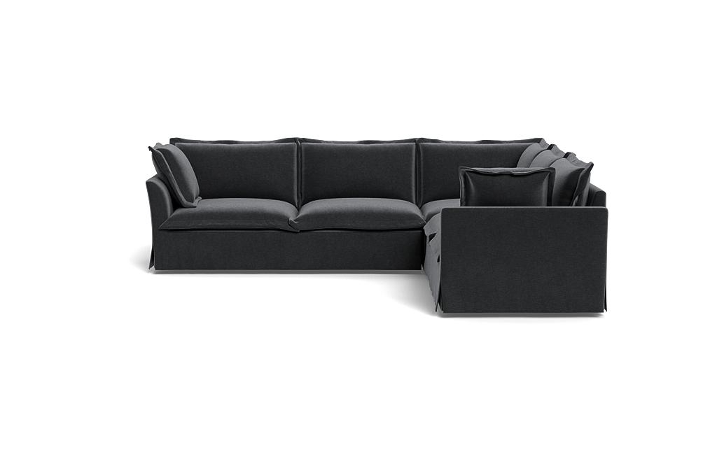 Skylar Slipcovered Corner 4-Seat Sectional Sofa - Image 0