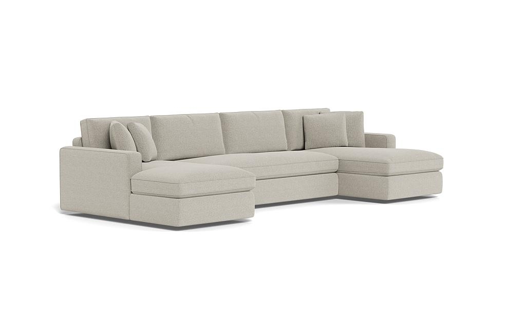 James 3-Piece 4-Seat U Chaise Sectional - Image 1