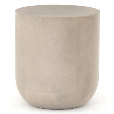 Elise 17.75'' Tall Drum End Table - Image 0