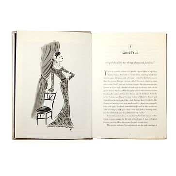 The Gospel According To Coco Chanel Book, Italian Bonded Leather, Multi - Image 2