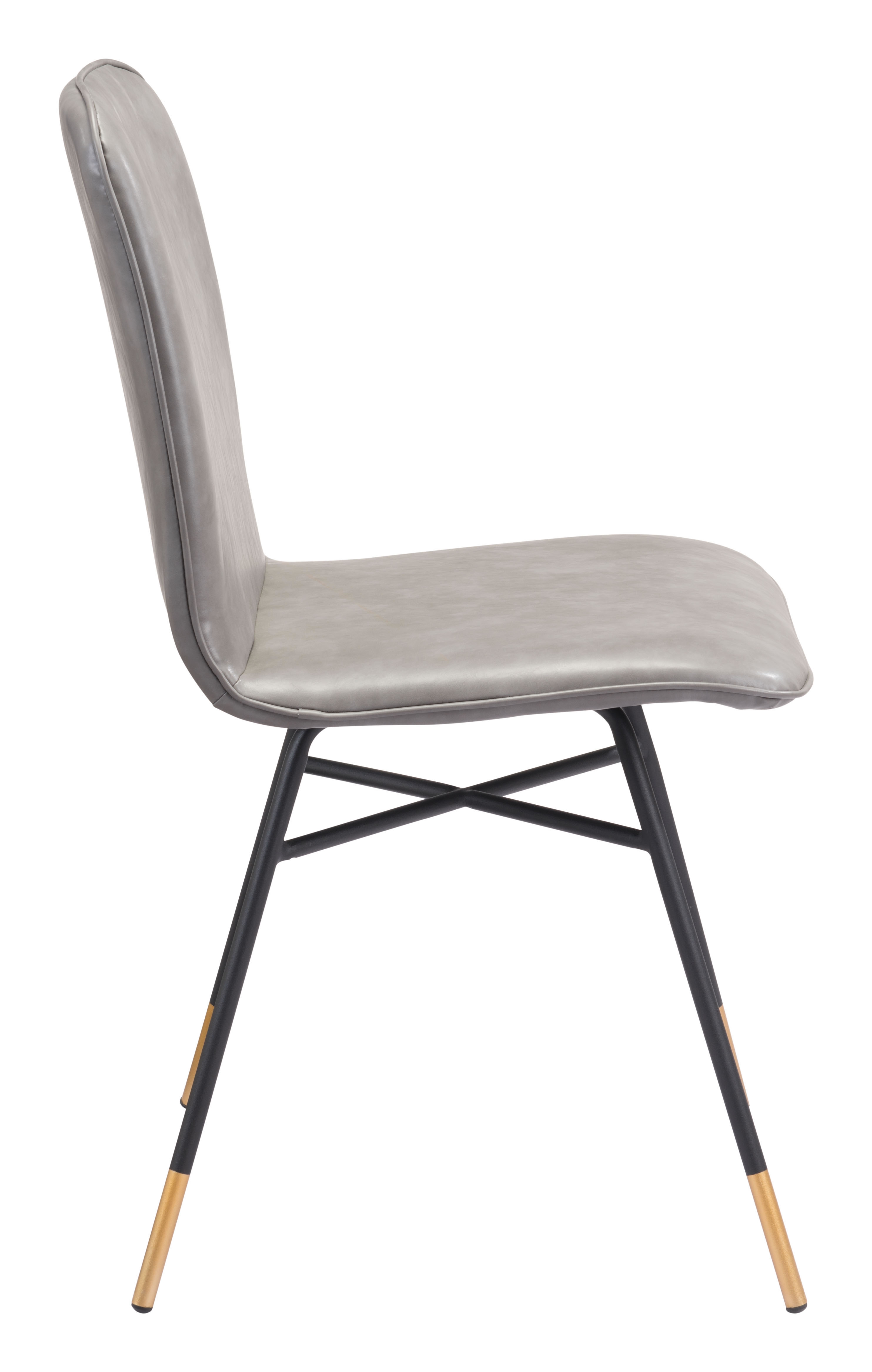 Var Dining Chair (Set of 2) Gray - Image 1
