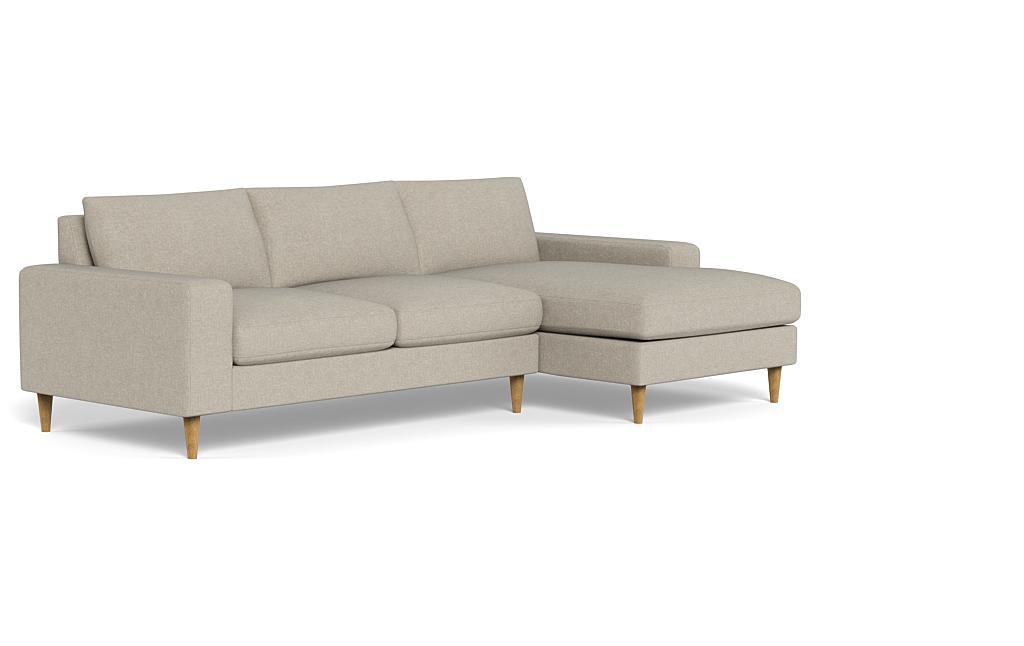 Saylor Wide Arm Right Chaise Sectional - Image 1