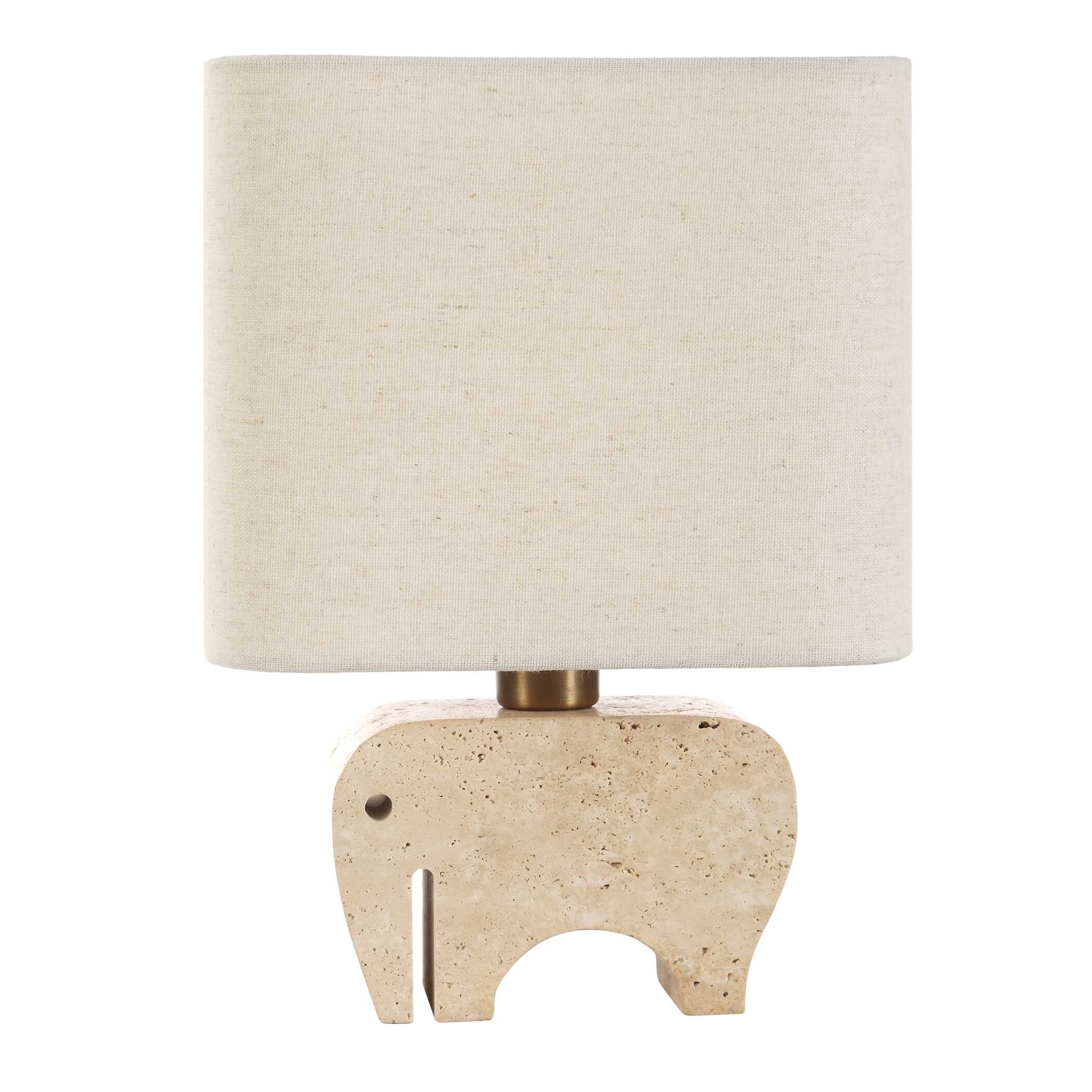 Tusk Travertine Accent Lamp - Image 6