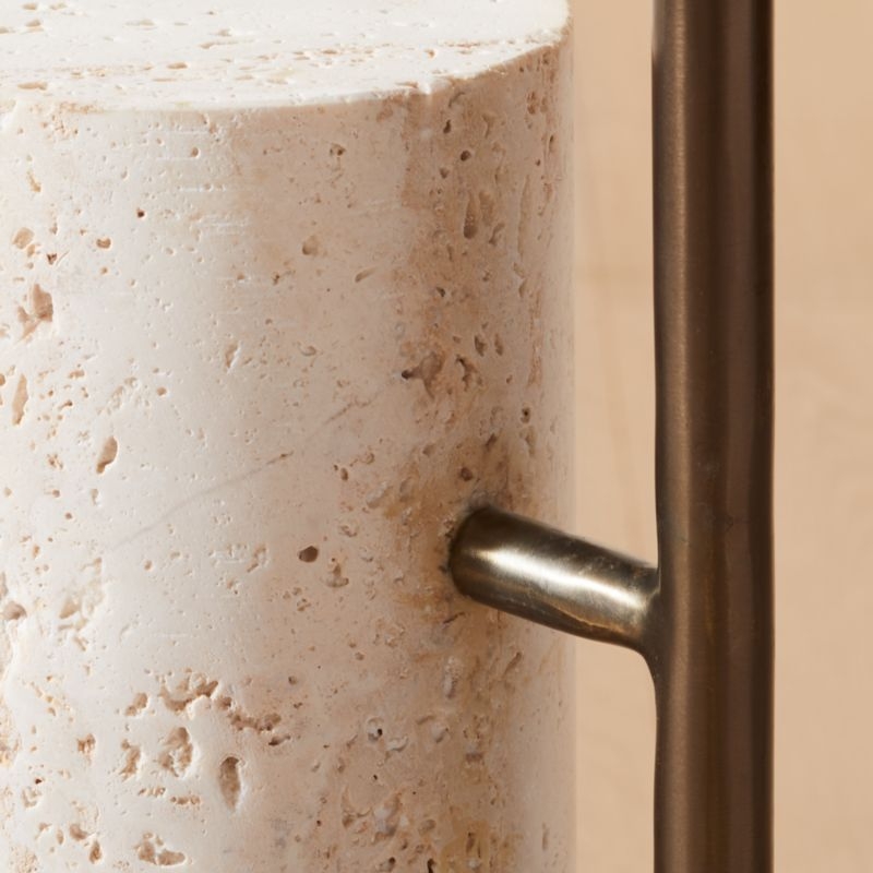 Maestro Travertine Floor Lamp - Image 2