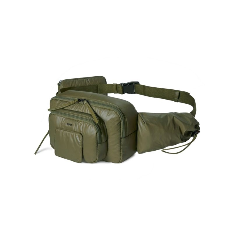 Caraa Olive Green Nylon Baby Diaper Changing Sling - Image 2