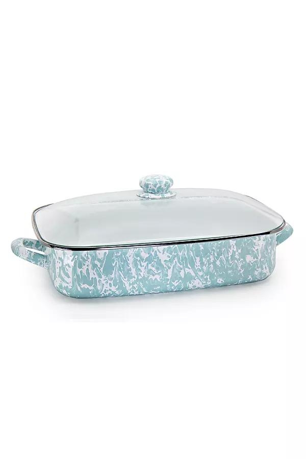 10.5 Quart Enamelware Roasting Pan - Image 0