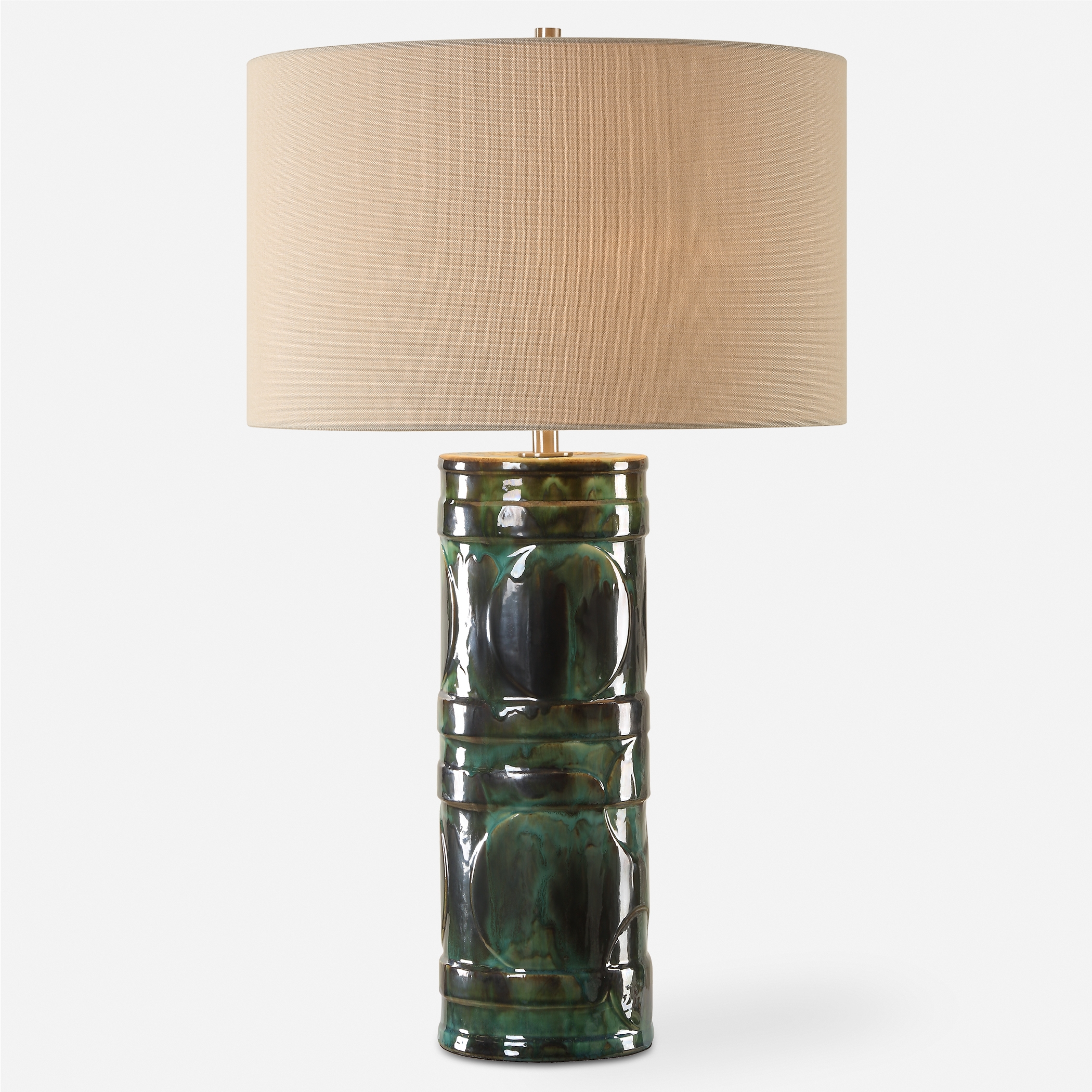 Loch Green Glaze Table Lamp - Image 0