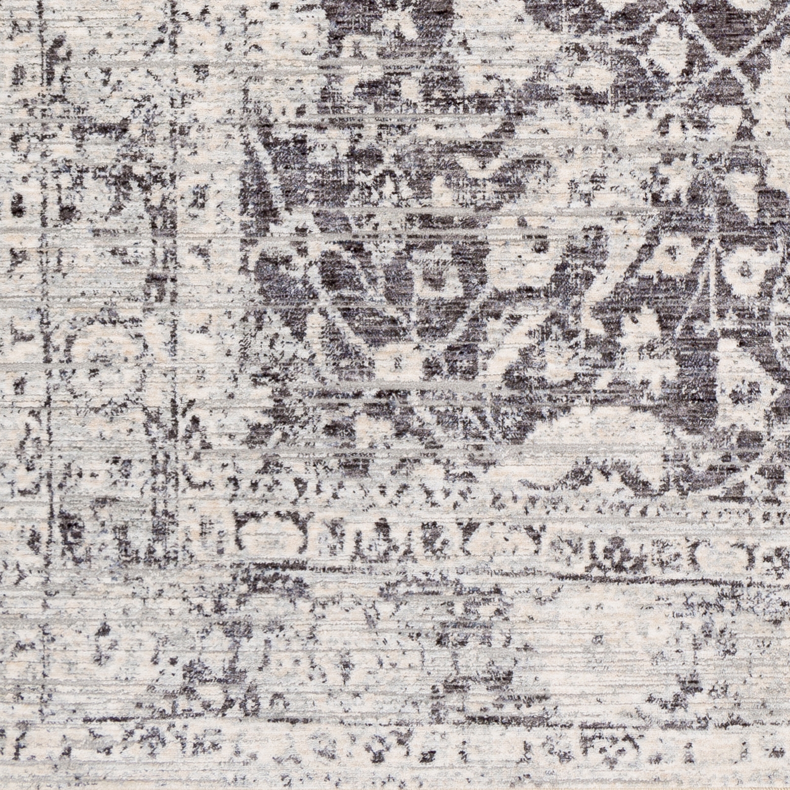 Presidential Gray Indoor 2' x 3'3" Machine Woven Rug - Image 2