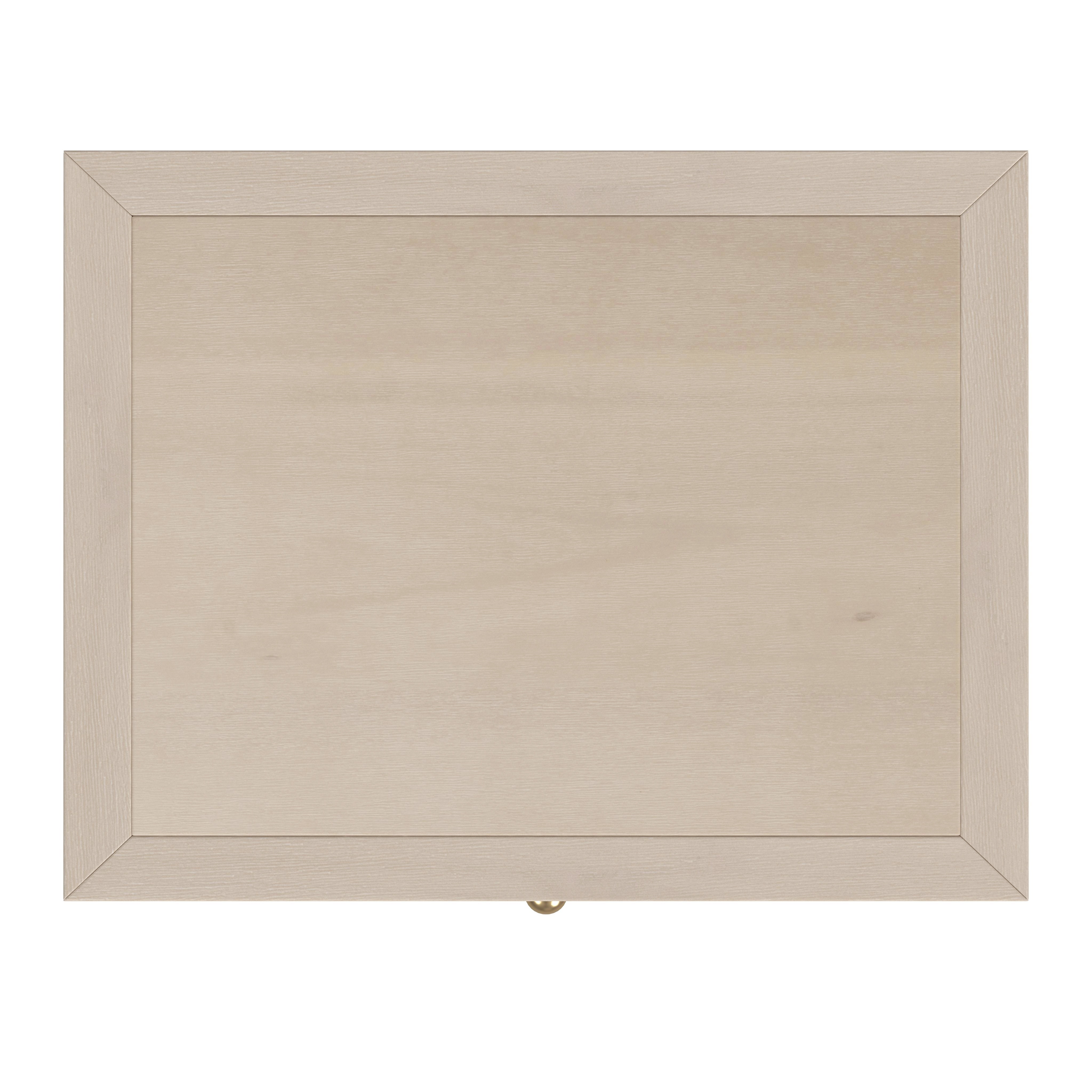 Nora Antique Taupe Nightstand - Image 1