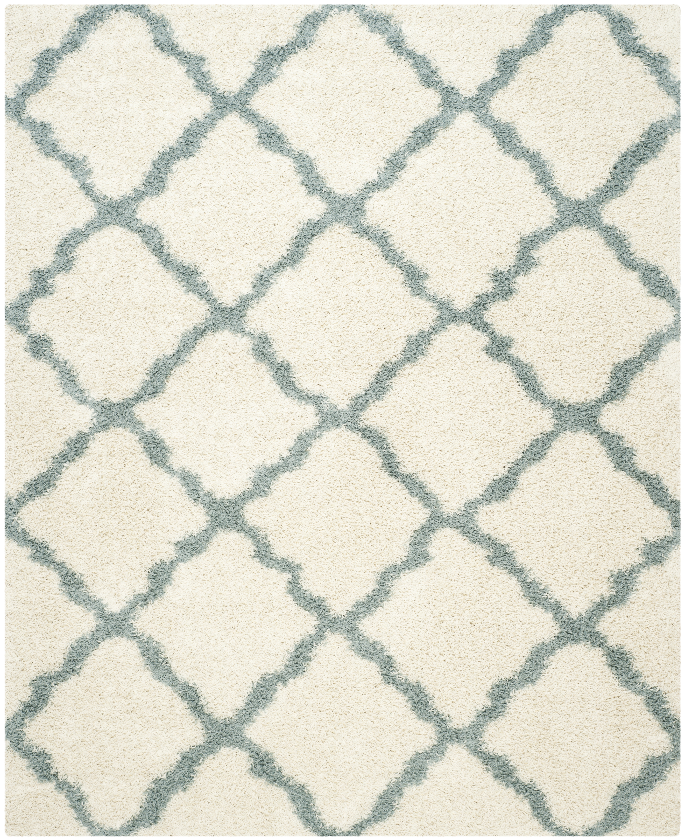Arlo Home Woven Area Rug, SGD257J, Ivory/Light Blue,  8' X 10' - Image 0