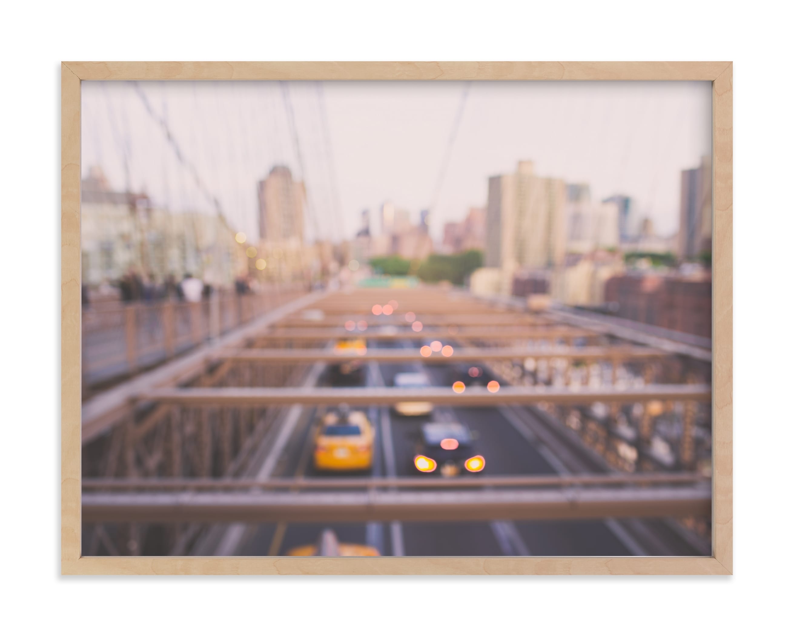 Brooklyn Bridge Abstract Limited Edition Fine Art Print 2 - Image 0