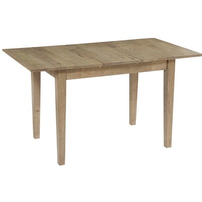 Jayce Butterfly Extendable Solid Wood Dining Table - Image 0