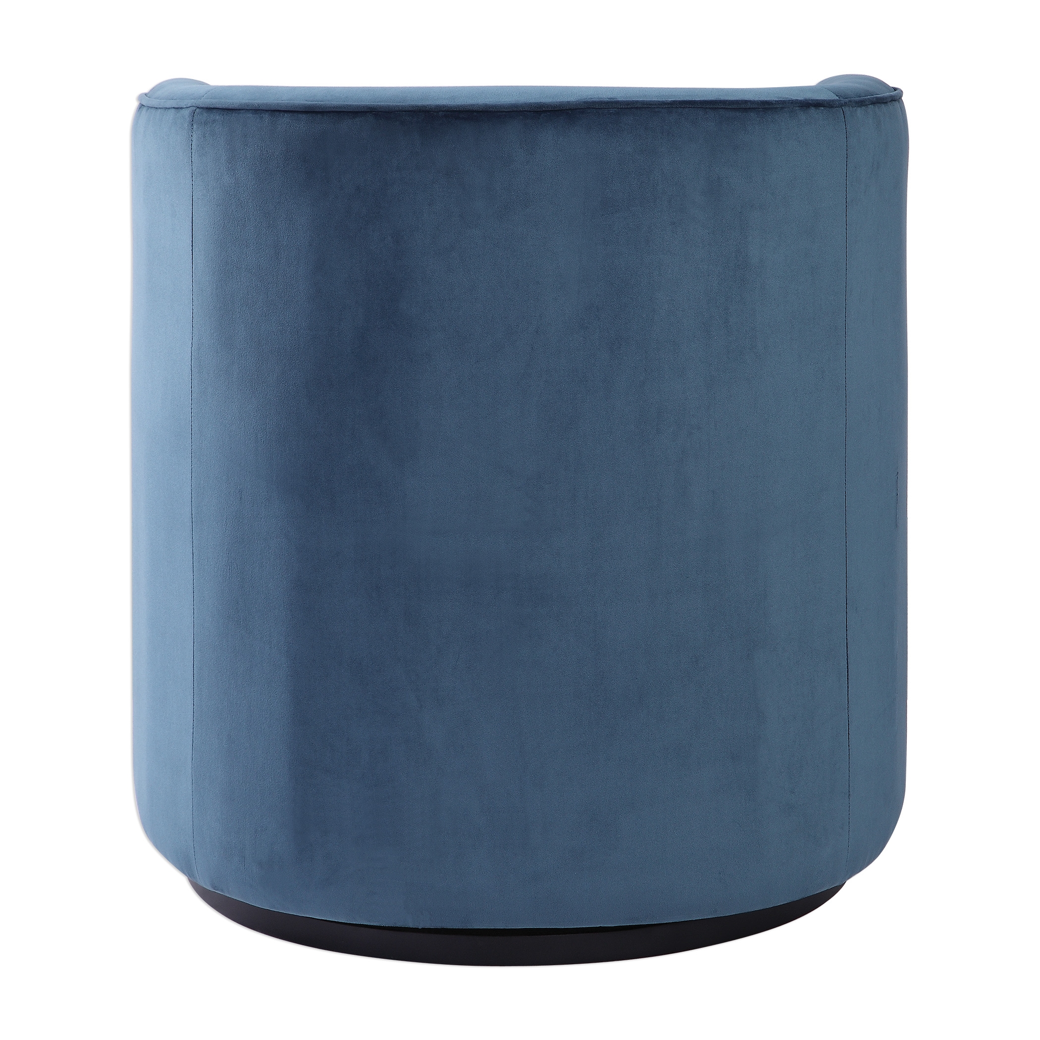 Mallorie Blue Swivel Chair - Image 5