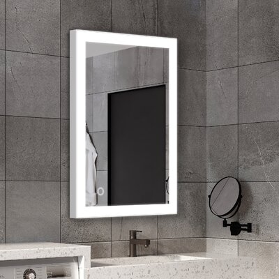 Butcher Illuminated Modern & Contemporary Lighted Bathroom / Vanity Mirror - Image 0