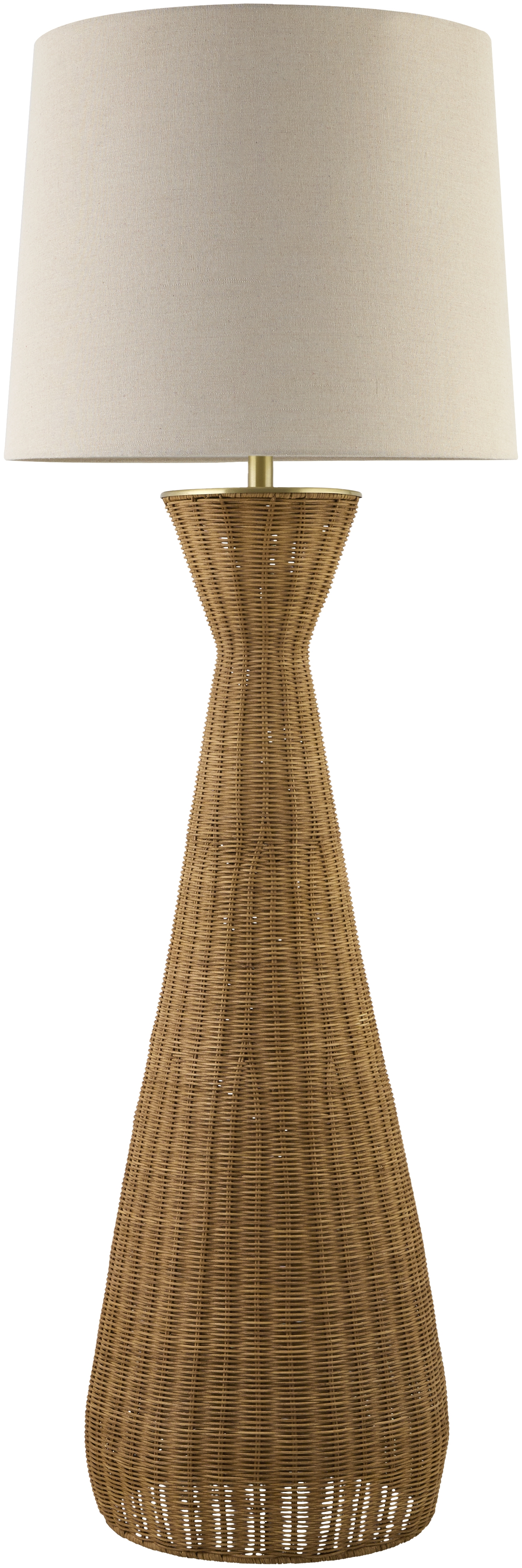 Jember  Natural 60"H x 20"W x 20"D Accent Floor Lamp - Image 0