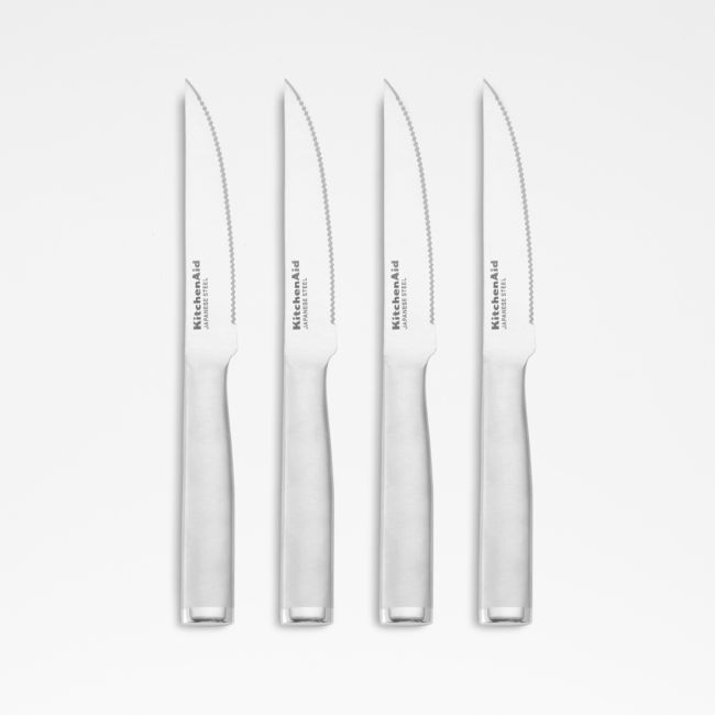KitchenAid ® Gourmet 4-Piece Stainless Steel Steak Knife Set - Image 0