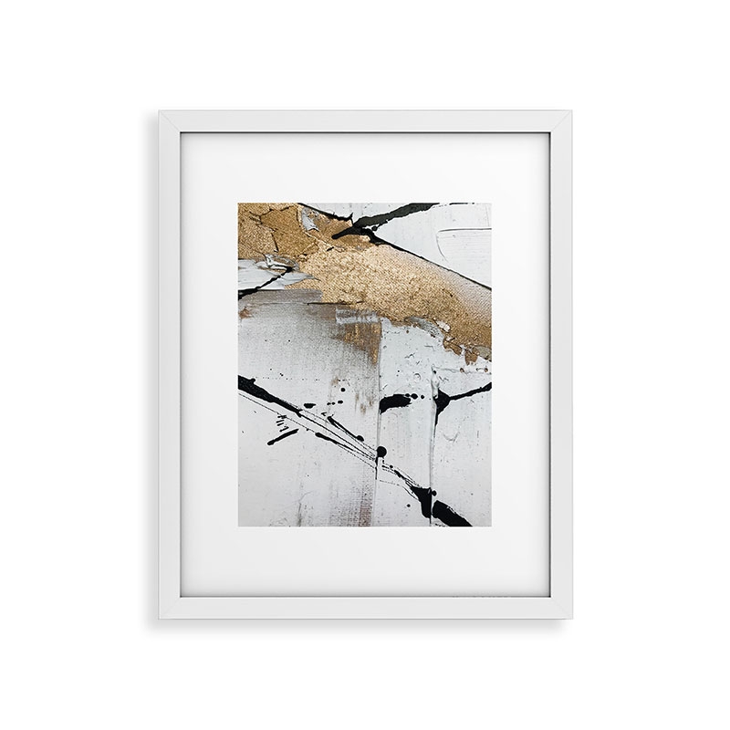Still by Alyssa Hamilton Art - Framed Art Print Modern White 11" x 14" - Image 0