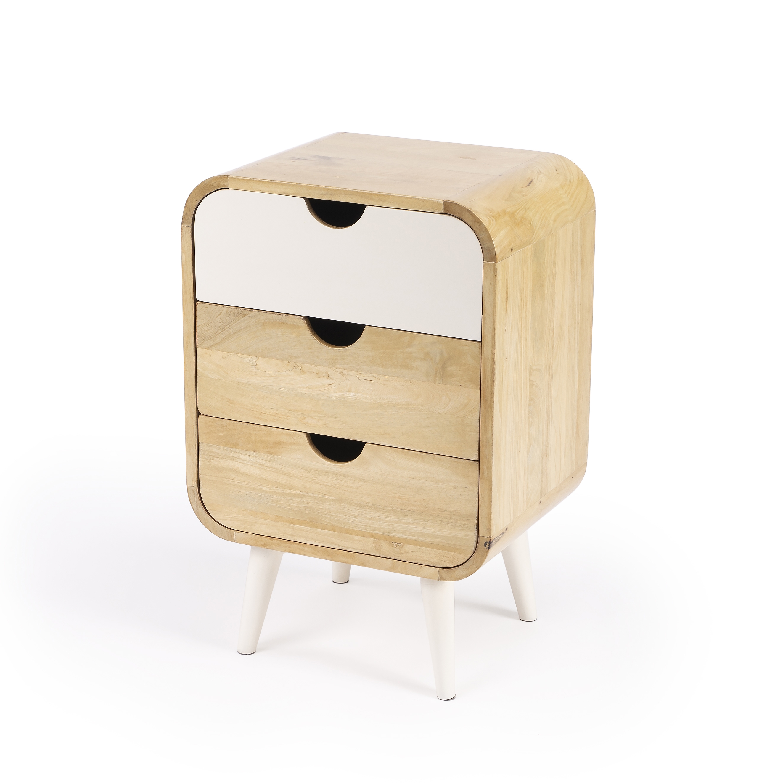 Danville White Nighstand - Image 0