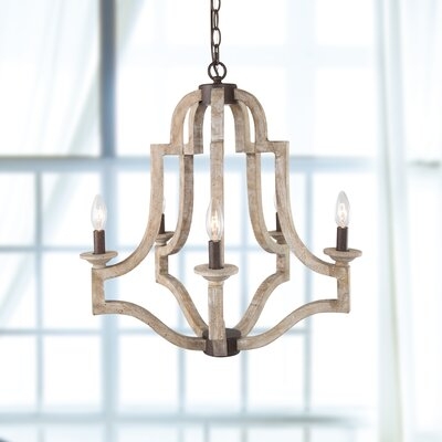 Haygood 5 - Light Candle Style Empire Chandelier - Image 0