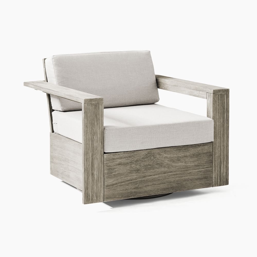 Portside Swivel Chair, Swivel Chair, Driftwood - Image 3