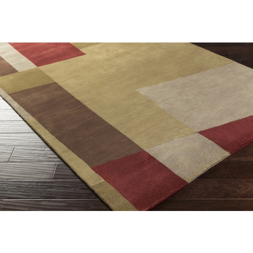 Mugal Brown Indoor 2' x 3' Handmade Rug - Image 2