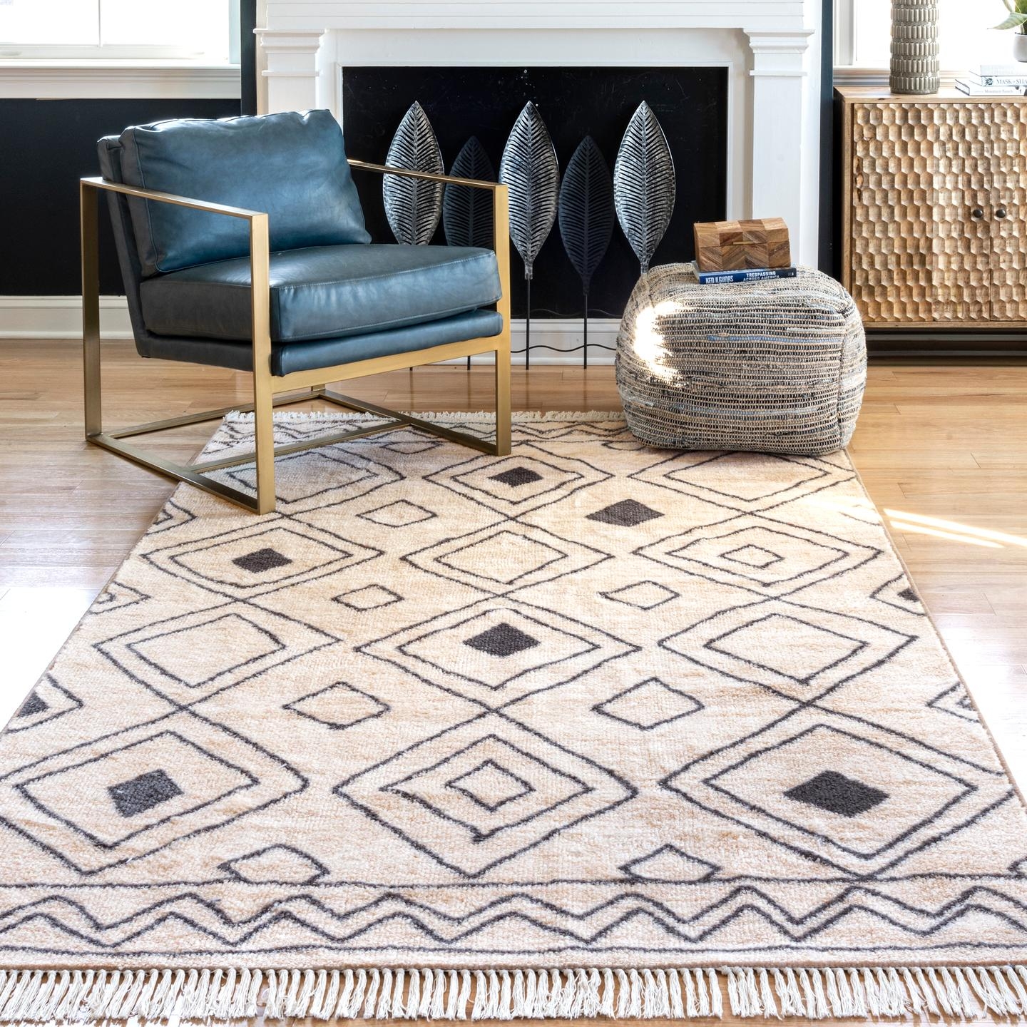 Kenley Spotted Diamonds Area Rug - Image 0