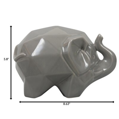Autry Ceramic Elephant Figurine - Image 0